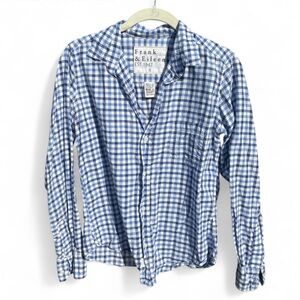 Frank & Eileen Men's Blue Plaid Shirt